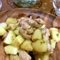 麻's cooksnap of when they made 鶏 じゃが きのこ マヨ炒め(^ω^).