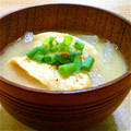 ＊na＊'s cooksnap of when they made 大根と油揚げのお味噌汁☆.