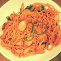 Swimmy☆'s cooksnap of when they made テケトー料理１☆簡単本格ナポリタン.