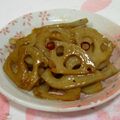 はやみちゃん's cooksnap of when they made れんこんのきんぴら.