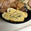 ケロケロ蛙's cooksnap of when they made 大葉入り卵焼き。.