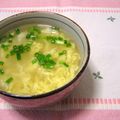 komomoもも's cooksnap of when they made ふわふわたまごすーぷ.