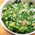 にゃぎぃ07's cooksnap of when they made ねばねば元気☆モロヘイヤ&おくらの梅和え.