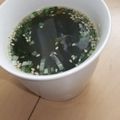 きらり流れ星's cooksnap of when they made 目指せ！！焼肉屋さんのワカメスープ♪.