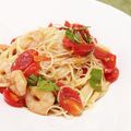 やまぷん's cooksnap of when they made えびとトマトの冷製パスタ.