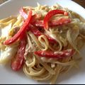 南の国のエリ's cooksnap of when they made ツナのクリームパスタ.