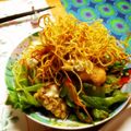 komutatata's cooksnap of when they made チキン南蛮なBARI SOBAサラダ♪.