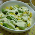 まぶたん's cooksnap of when they made アボカドコーンマヨわさび.