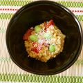 principito's cooksnap of when they made 枝豆×トマト　わさび風味納豆.