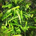 mi1116's cooksnap of when they made 小松菜のワサビ胡麻和え.