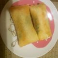 のえもゆ's cooksnap of when they made パリパリ★鶏とチーズの春巻.