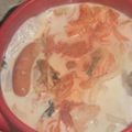 ゆてみん's cooksnap of when they made とろ～り☆豆乳キムチうどん.