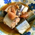 springsunny's cooksnap of when they made サンマの梅干煮（圧力鍋）.