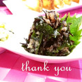 ✿ユカリーナ✿'s cooksnap of when they made 磯仲間ஐひじきとワカメの明太子和え.