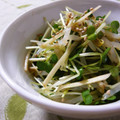 ピンクのたまご's cooksnap of when they made 簡単♪もやしとかいわれ大根の和え物.