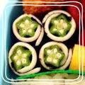 ﾐｰﾄﾊﾟｲママ's cooksnap of when they made お弁当に♪オクラのチーズ海苔巻き.