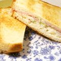 大魔女's cooksnap of when they made ホットサンド③ ポテトサラダ.
