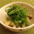 yoko_yoko's cooksnap of when they made 長いもの梅わさび　塩昆布和え　どすぇ.