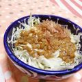 赤い電話's cooksnap of when they made 納豆キャベツサラダ.