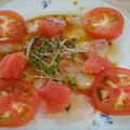 ローマの休日ランチ's cooksnap of when they made 鯛のカルパッチョ.