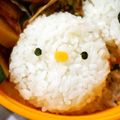 カリメロまま's cooksnap of when they made 塩むすびdeひよこちゃんにぎり☆キャラ弁.