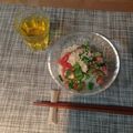 tasoko1018's cooksnap of when they made さっぱりおいし〜♡トマトツナ大葉そうめん.
