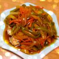 hassy⌒＊'s cooksnap of when they made 鶏塩焼きの甘酢野菜あんかけ.