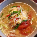 食いしん坊山ガール's cooksnap of when they made トマトとたまごで☆トマたまにゅうめん☆.