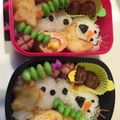 しおんﾀﾝ's cooksnap of when they made オラフのキャラ弁（卵、乳不使用）.