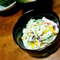 あいちゃんれしピ's cooksnap of when they made コールスロー風☆レタスとカニかまのサラダ.