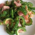 ｋｕｍｉｔｙ's cooksnap of when they made ゴーヤベーコンの中華炒め.