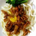 バンチョ's cooksnap of when they made 冷やし肉うどん♬.