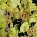 めぐみの食卓's cooksnap of when they made レタス海苔しらすサラダ.