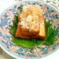 向日葵畑の葵's cooksnap of when they made 生あげの揚げだし豆腐.