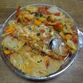 ちーままち's cooksnap of when they made 西アフリカ風鯛飯：チェブジェン.