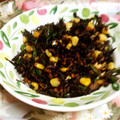 うさうさまろん's cooksnap of when they made ひじきとピーマンのお茶漬けの素炒め.