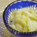 taruママ's cooksnap of when they made 白ゴーヤのラー油和え.