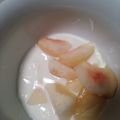 かぴーな's cooksnap of when they made 桃ヨーグルト.