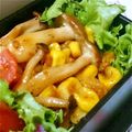 キャシーキャサリン's cooksnap of when they made お弁当に✿しめじとコーンのバター醤油炒め.