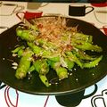 ricky123's cooksnap of when they made ちょいと一品★万願寺唐辛子のおかか炒め.