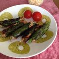 ららなっこ's cooksnap of when they made 味噌とスイートチリソース味の豚肉シソ巻.