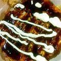 vovovolty's cooksnap of when they made 生地不要、フライパンで麺入りお好み焼き♪.