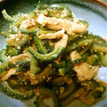 380325's cooksnap of when they made 子供も大好き◎ゴーヤと油揚げの照り煮.