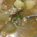 凡凡茶茶's cooksnap of when they made 冬瓜の挽き肉あんかけ.