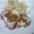 yucalim's cooksnap of when they made 豚ヒレ肉の竜田揚げ♡大根おろしと薬味だれ.