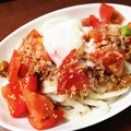 ちゅーめい's cooksnap of when they made 夏は☆トマトとおくらの冷やしうどん☆.