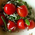 ワンコ！'s cooksnap of when they made ほうれん草&トマトたっぷり甘酢おひたし.