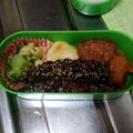 ウサびん's cooksnap of when they made お弁当に！おくらのゴマ衣焼き.