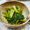 デカちゃん's cooksnap of when they made 小松菜の海苔佃煮和え.
