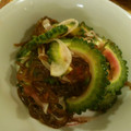 kana叶's cooksnap of when they made ゴーヤともずくのさっぱり和え.